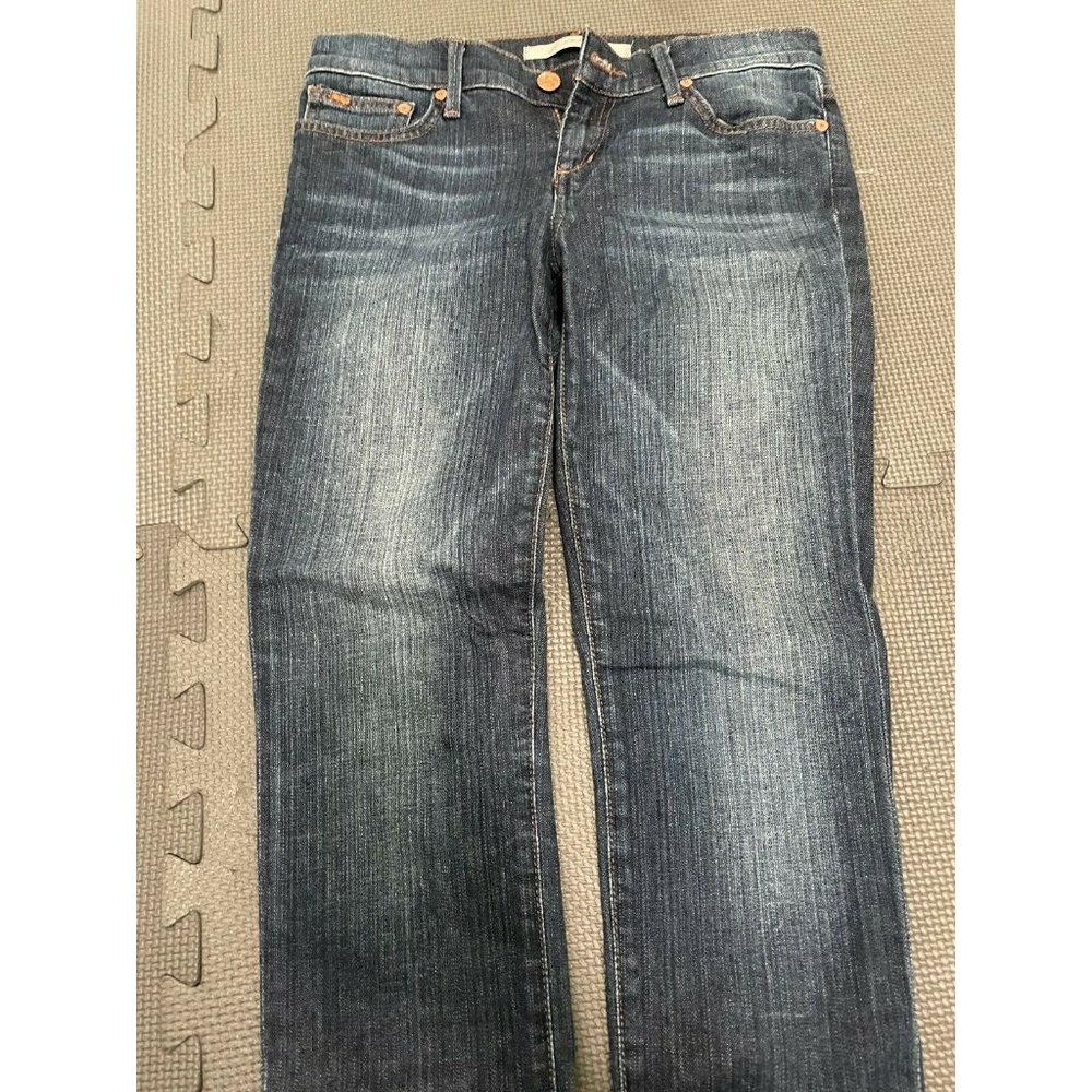 Joes Jeans Skinny Provocateur W24 Lightly Distressed Denim Low Rise Stretch